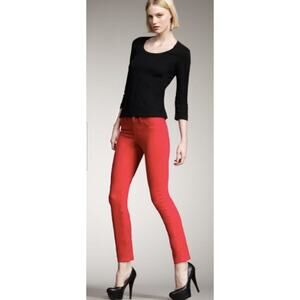 J Brand Shock Pink Skinny Leg Jean Size 25